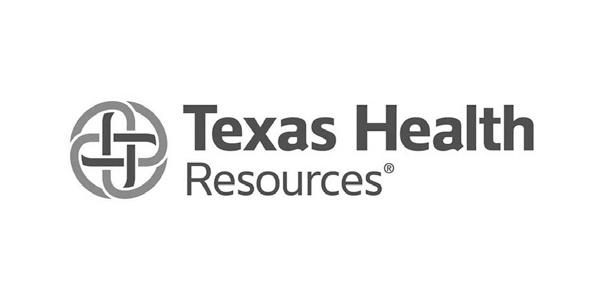 Texas Health Resources - B&W logo