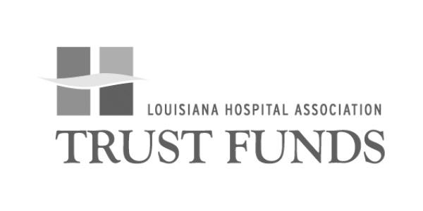 Louisiana Hospital Association Trust Funds - B&W logo