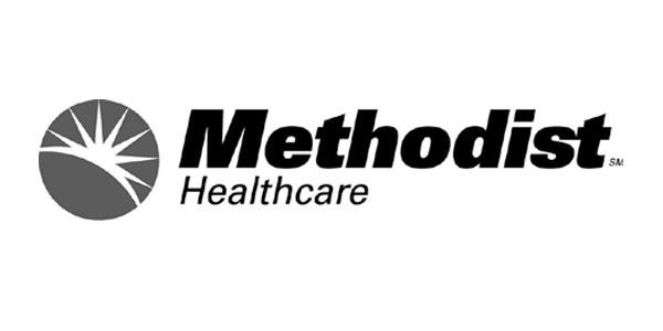 Methodist Healthcare - B&W logo