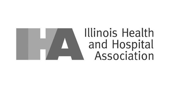 Illinois Health and Hospital Association - B&W logo